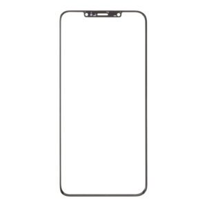 Front Screen Glass Lens with OCA for Huawei Mate 50 Pro - Black - OEM