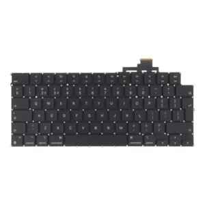 Keyboard Replacement for Macbook Air 13.3 M2 A2681/Macbook Air 15.3 M2 A2941/Macbook Air M3 13 A3113/Macbook Air M3 15 A3114 - UK Version - OEM