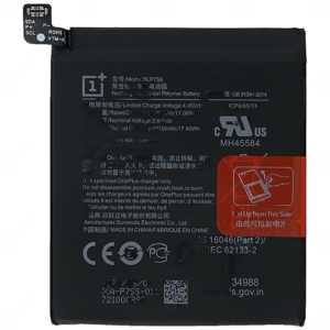 Battery Replacement for Oneplus 8 Pro 1031100013 BLP759 - 4510 mAh - Service Pack